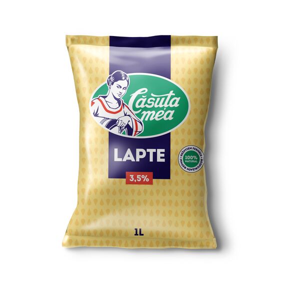 Молоко 3.5% 1л CASUTA MEA