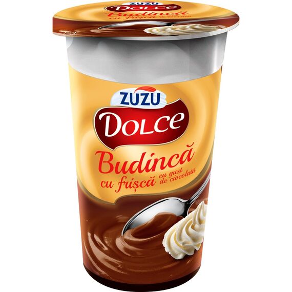 Budinca ciocolata/ frisca 170g ZUZU DOLCE