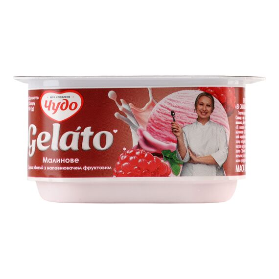 Gelato десерт творожный малина-мята 5% 100г ЧУДО