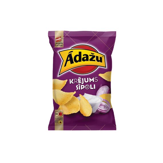 Чипсы Cметанa и лук 150г ADAZU