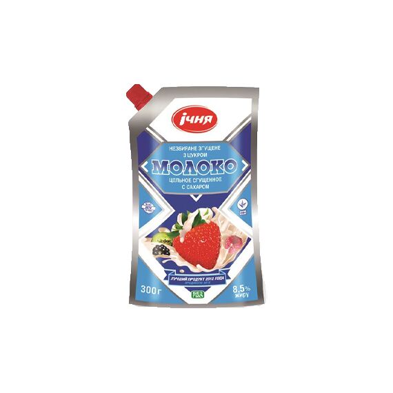 Lapte condensat 8.5% d/p, 300g IЧНЯ