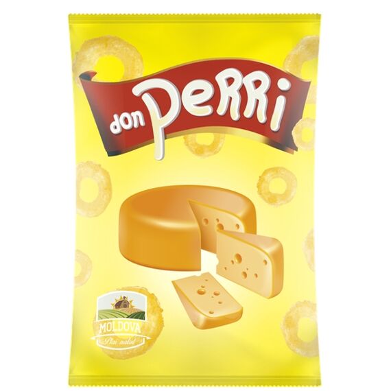 Snack din porumb cascaval 50g PERRI