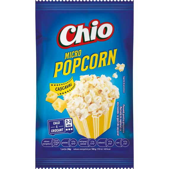Popcorn cascaval microw.80g CHIO
