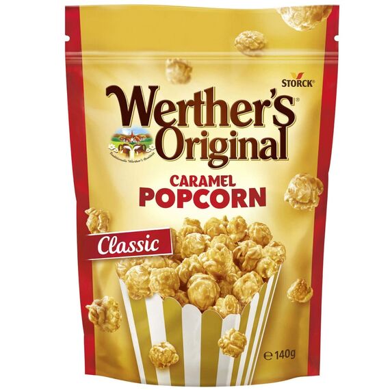 Popcorn & Bretzel cu caramela140g WERTHER\'S ORIGINAL