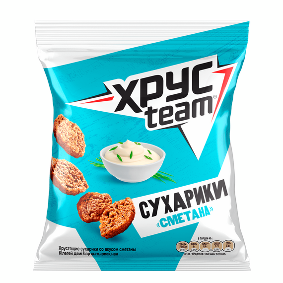 Pesmeti Smantana, verdeata 60g ХРУС TEAM 