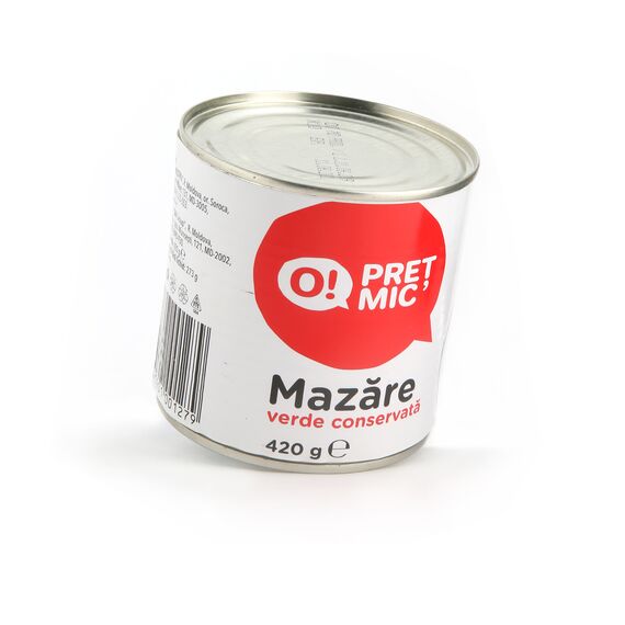 Mazare verde conservata c/m 425ml O! PRET MIC MIC, foto 2 - linella.md