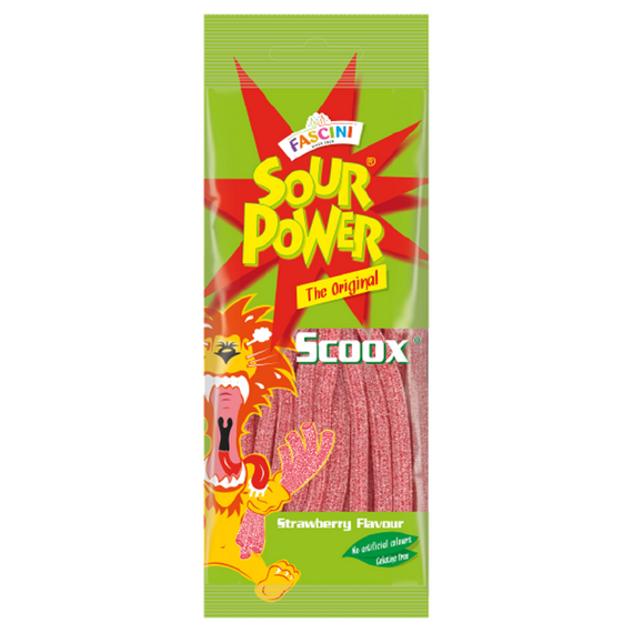 Marmelada Sour Power Scoox capusuna 40g FASCINI, foto 2 - linella.md