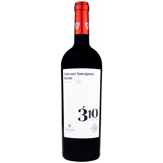 310 Vin Cabernet Sauvignon& Merlot rosu sec 0.75l FAUTOR, foto 2 - linella.md