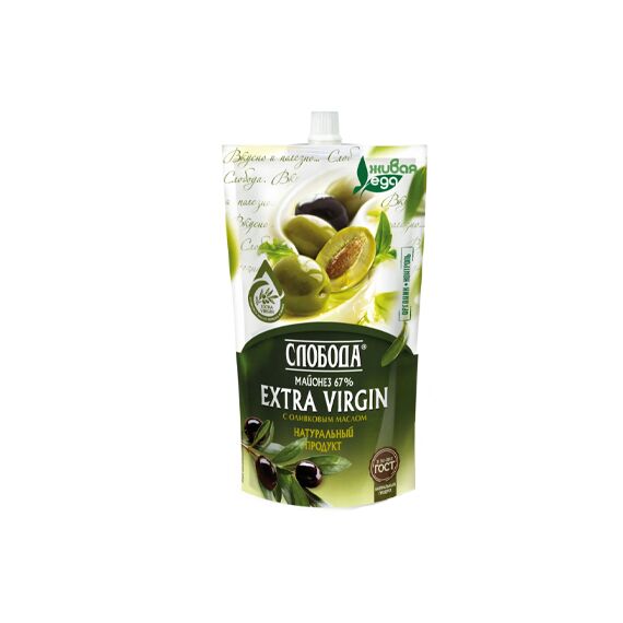 Maioneza Extra Virgin 67% 400ml СЛОБОДА, foto 2 - linella.md