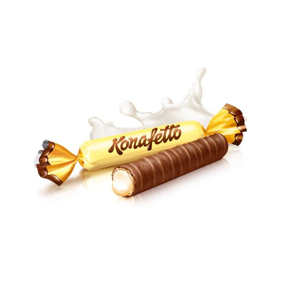 Bomboane Konafetto Bianco 200g ROSHEN, foto 3 - linella.md