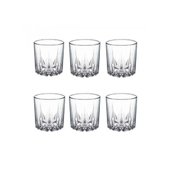 Set pahar whisky 200 ml 6buc VENETIA, foto 2 - linella.md