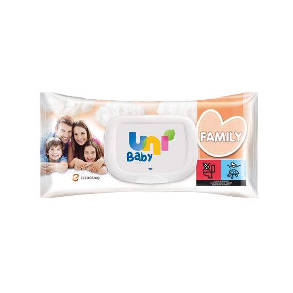 Servetele umede cu capac Baby Family 100buc UNI, foto 2 - linella.md