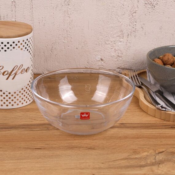 Bol sticla transparent23cm YUJING