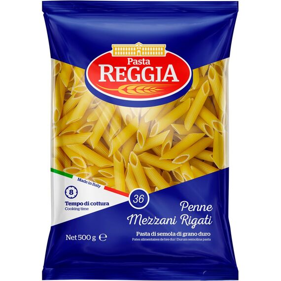 Paste fainoase Penne Ziti rigati 500g REGGIA