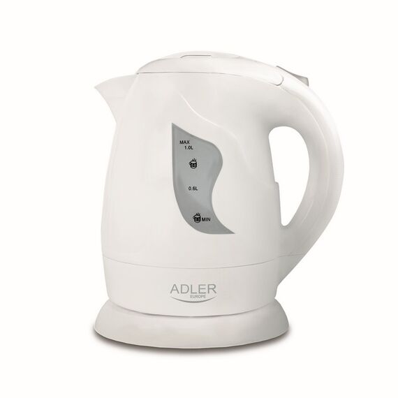 Fierbator electric 1L 850 W plastic GLOBAL STORE, foto 3 - linella.md