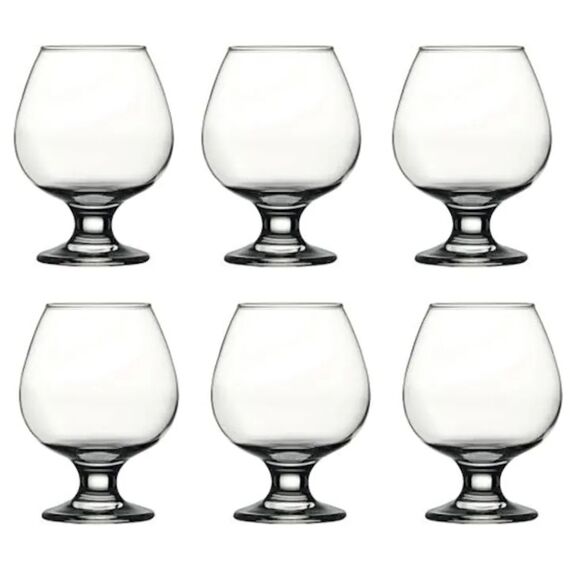 Set pahare coniac 385ml 6buc PASABAHCE, foto 2 - linella.md