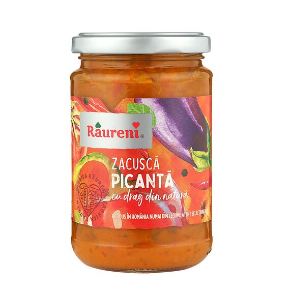 Zacusca picanta 300 g RAURENI