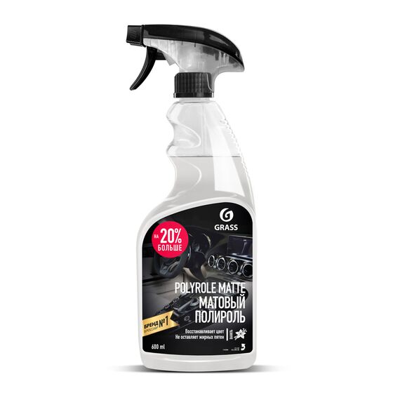 Polirol curatator p/u plastic mat 600ml GRASS
