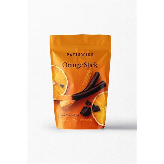 PATISWISS Betisoare portocale cu ciocolata 80g