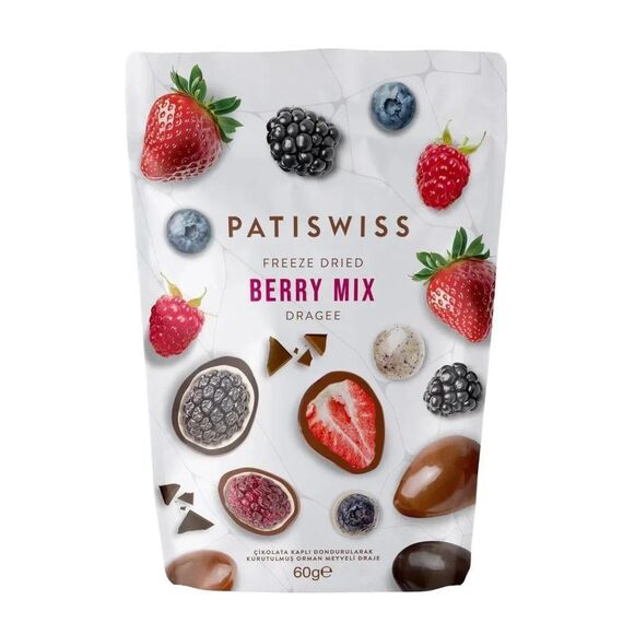 PATISWISS Mix fructe in ciocolata 60g