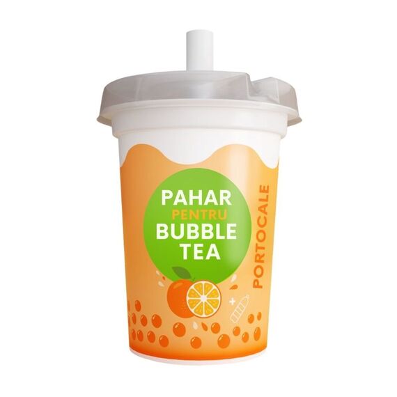 SOTI NATURAL Bubble tea Cup Orange 80g