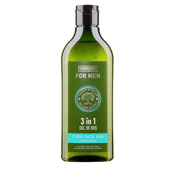COSMEPLANT Gel de duș 3 în 1 pentru bărbați, 400ml