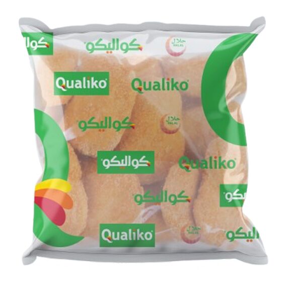 QUALIKO Burger de pui pane congelat 300g