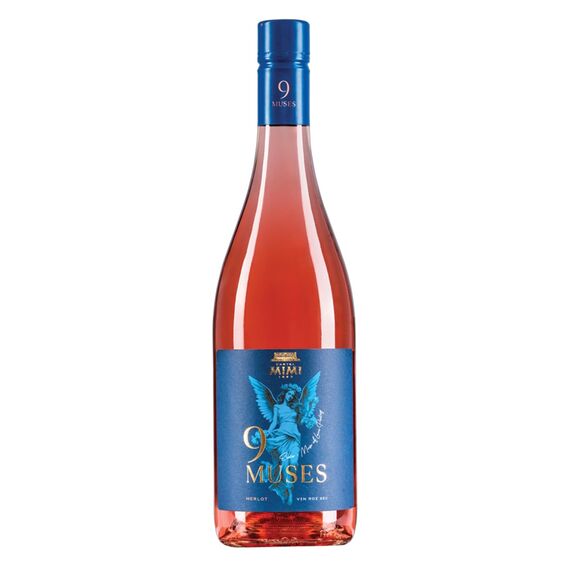 CASTEL MIMI 9MUSES Vin Merlot Rose roze sec 0.75l