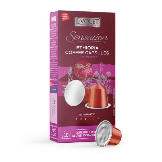 EVOLET Sensation Cafea capsule Ethiopia 60g (6g x 10buc)
