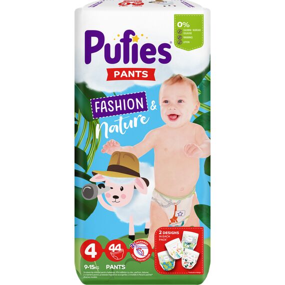 PUFIES Pants ML Maxi pack Maxi №4 9-15kg, 44buc