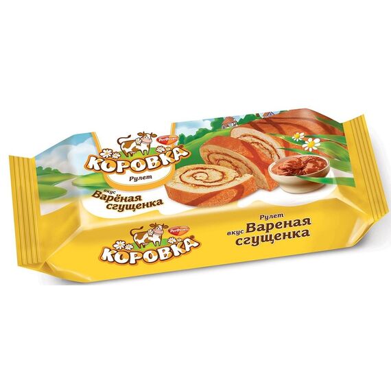 КОРОВКА Rulada cu lapte condensat fiert 200g