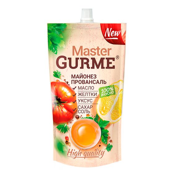 MASTER GURME Maioneza prov. 50.5%, 350ml