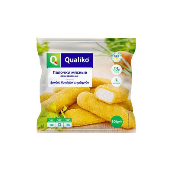 QUALIKO Batoane din carne congelate 500g