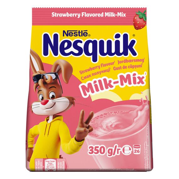 NESQUIK Bautura capsuna instant 350g