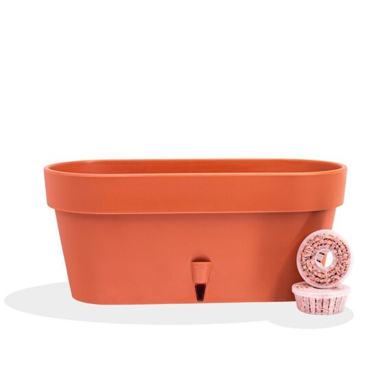 SANTINO LATINA Ghiveci Window Box Teracot 6.7l