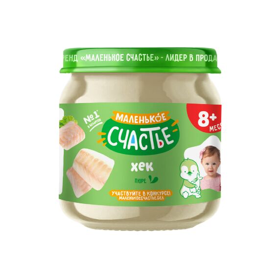 МАЛЕНЬКОЕ СЧАСТЬЕ Piure de biban de mare  80g
