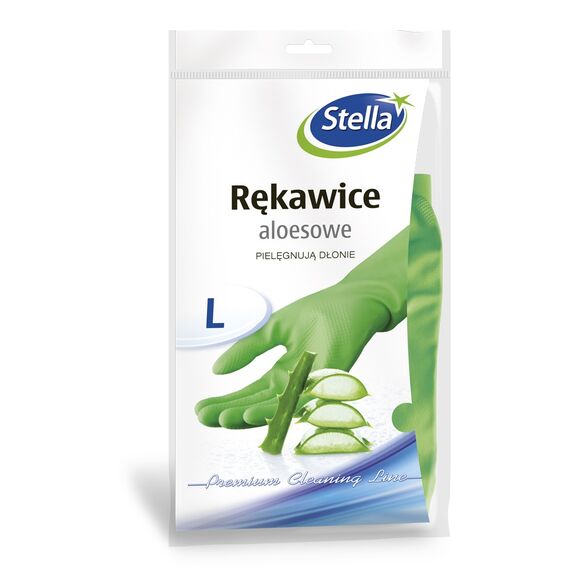 STELLA Manusi de cauciuc cu aloe L