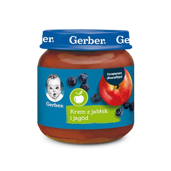 GERBER Piure mere/afine 130g