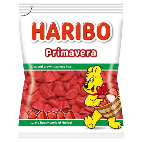 HARIBO Bomboane gumate PRIMAVERA ERDBEEREN 100g
