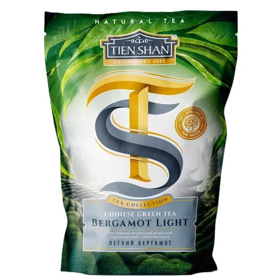 TIEN SHAN Ceai verde Bergamot Light 80g