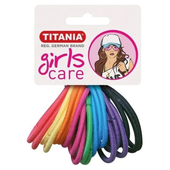 TITANIA Elastice de par  Mix 20buc