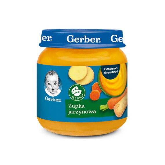 GERBER Piure de supa de legume 125g