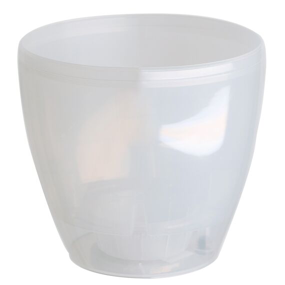 SANTINO DECO Ghiveci Twin Transparent 2.5l