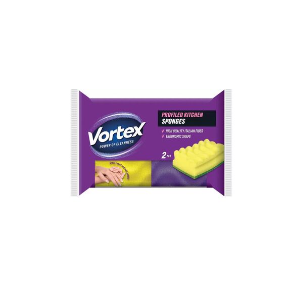 VORTEX Burete de bucatarie canelat 2buc