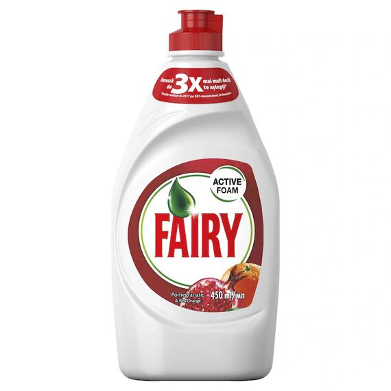 FAIRY Detergent p/u vase  pomegranate/red orange 450ml