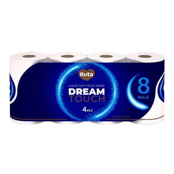 RUTA Hirtie igienica Dream touch alb 4str 8role