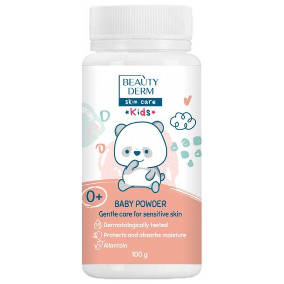 BEAUTYDERM Baby pudra pentru copii 100g