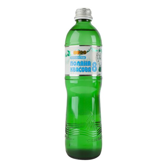ПОЛЯНА КВАСОВА Apa minerala intens gaz. 8,  0.5l