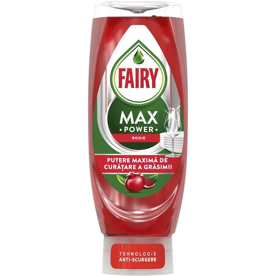 FAIRY Detergent lichid de vase Max Power. Rodie 545 ml