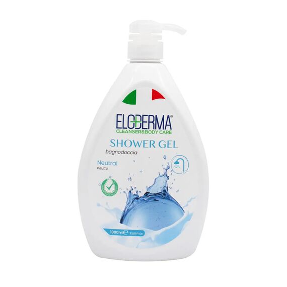 ELODERMA Gel de dus Antibacterial, Neutral 1l